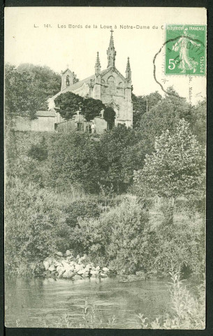 Les bords de la Loue à Notre-Dame du Chêne