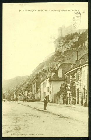 Faubourg Rivotte et citadelle