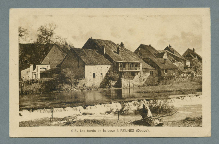 Les bords de la Loue à Rennes