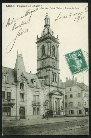 Façade de l'église