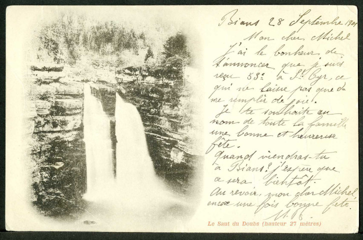 Le saut du Doubs