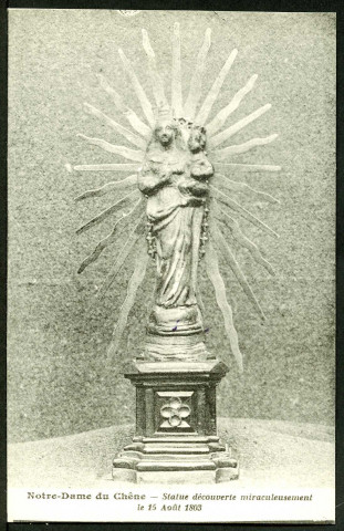 Statue découverte miraculeusement