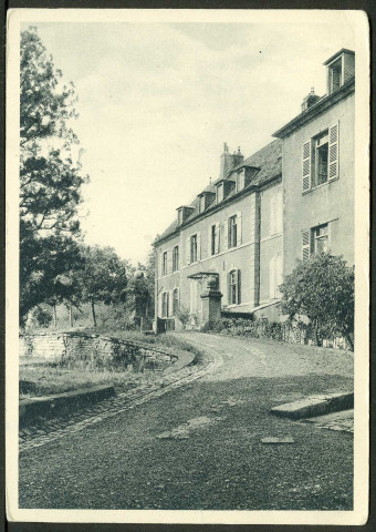 Institution Saint-Vincent, entrée sur l'avenue Fontaine Argent
