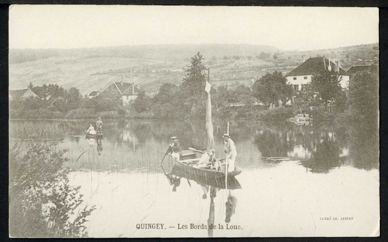 Bords de la Loue et le canal