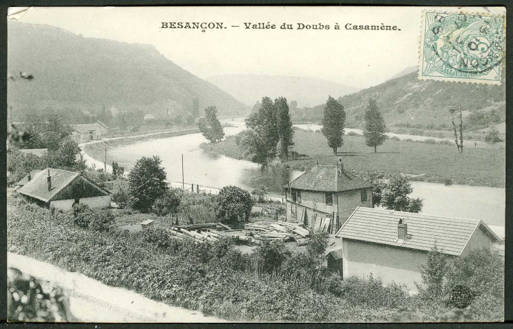 Vallée du Doubs à Casamène
