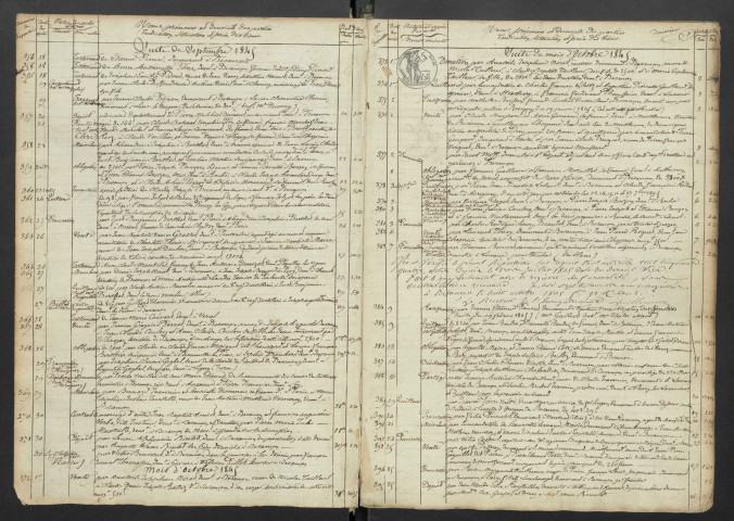 septembre 1845-mars 1854