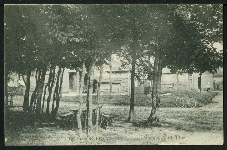 Environs de Besançon. Les Baraques de Chailluz