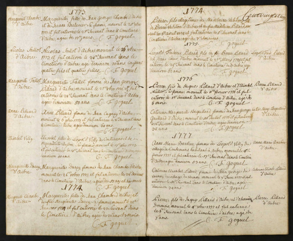 S 1773-1792 (protestants)