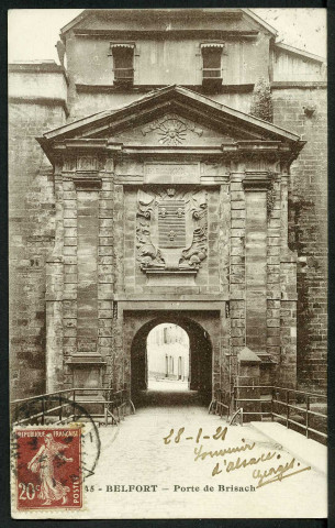 La porte de Brisach