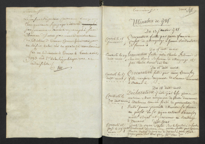 Répertoire chronologique