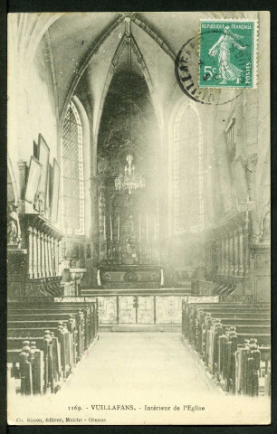 Intérieur de l'église