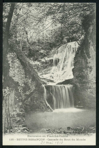 Beure - Besançon. Cascade du Bout-du-Monde
