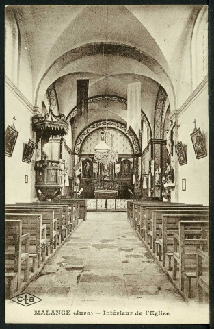 Intérieur de l'église