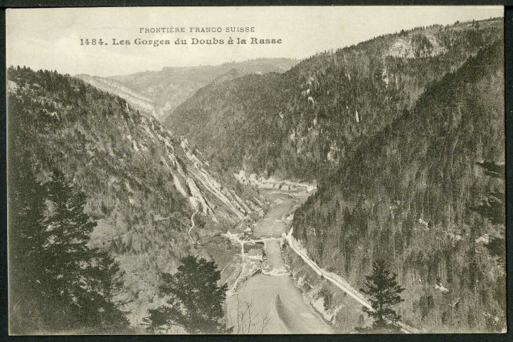 Les gorges du Doubs à la Rasse
