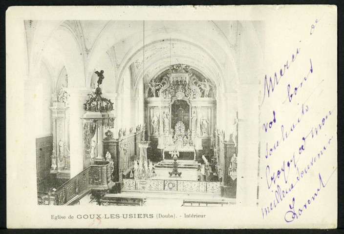Intérieur de l'église