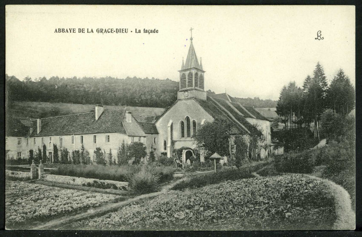 Façade de l'abbaye