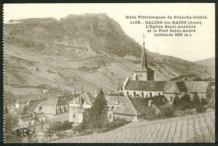 L'église Saint-Anatoile et le fort Saint-André