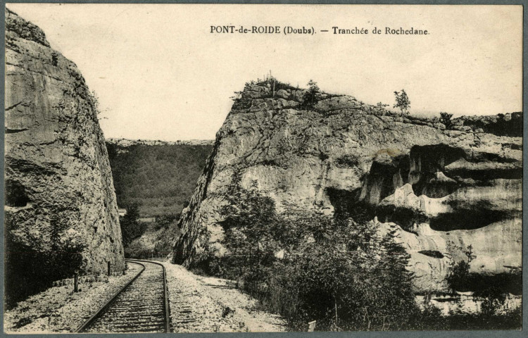 Tranchée de la Rochedane