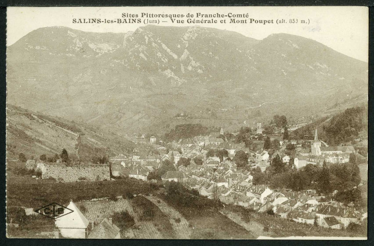 Vue générale et mont Poupet