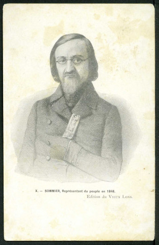 Sommier, représentant du peuple en 1848