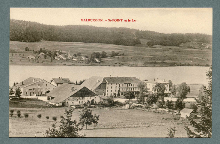 Saint-Point et le lac