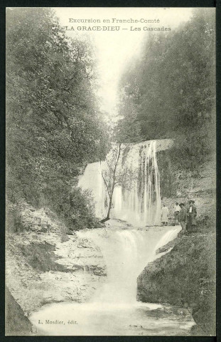 La Grace-Dieu. Les cascades