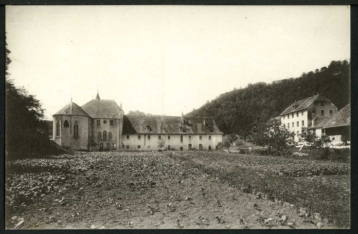 Vue de l'abbaye
