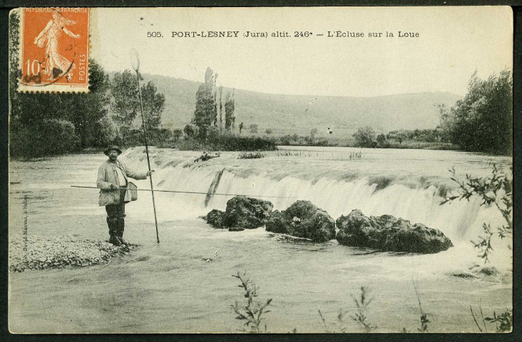 L'écluse sur la Loue