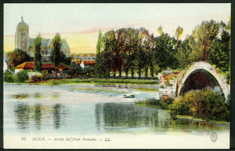 Les ruines du pont romain