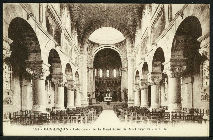 Basilique de Saint-Ferjeux, l'intérieur