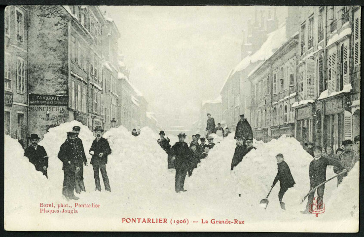 La Grande Rue, février 1906