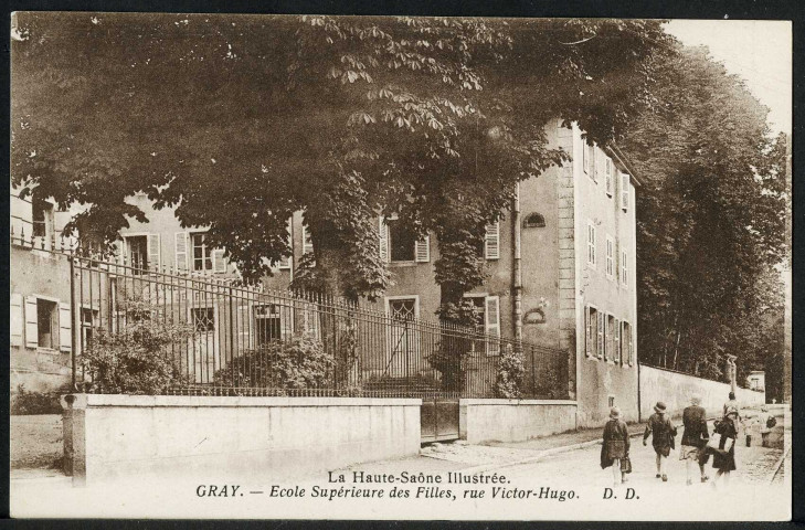 École supérieur des filles, rue Victor Hugo