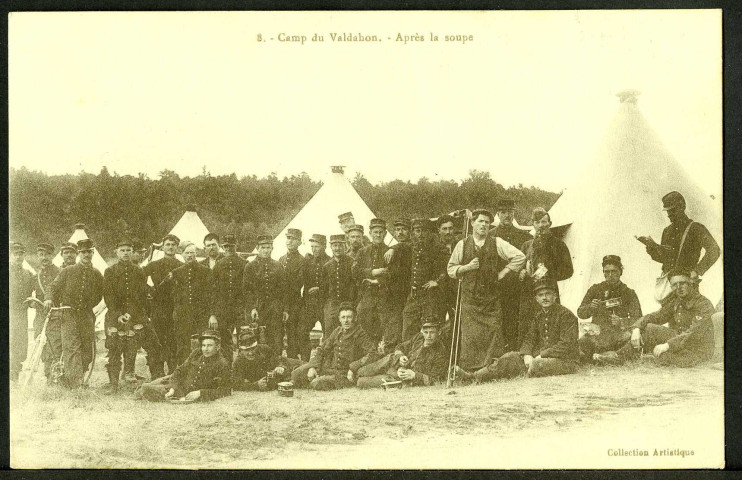 Le camp, après la soupe