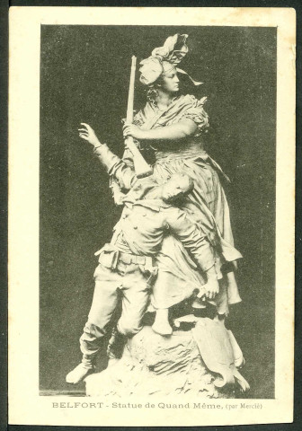 La statue "Quand-Même"