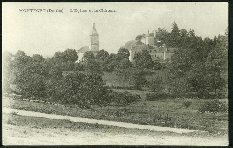 L'église et le château
