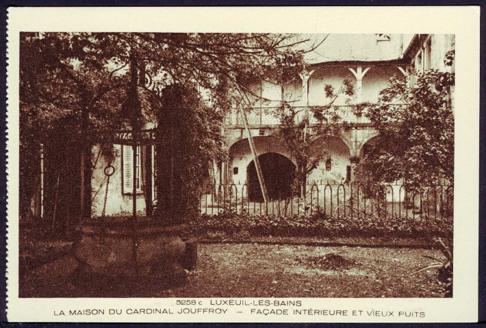 La maison du cardinal Jouffroy