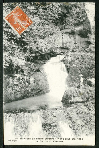 Source du Verneau et les chutes