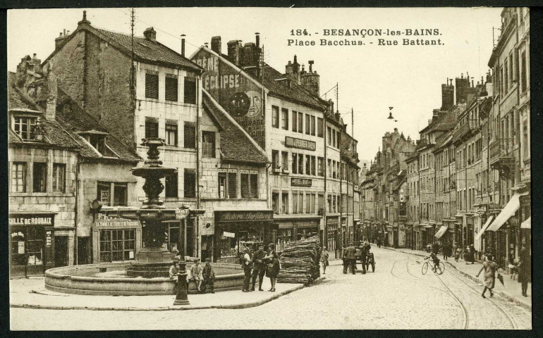 Vue de la rue Battant
