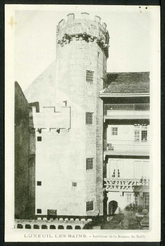 Intérieur de la maison du bailli