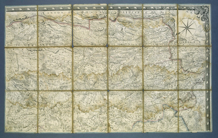 Bailliages de Saint-Claude, Salins, Poligny, Orgelet, Lons-le-Saunier