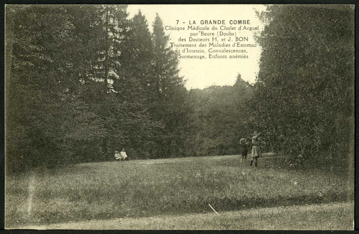 La clinique médicale du châlet d'Arguel