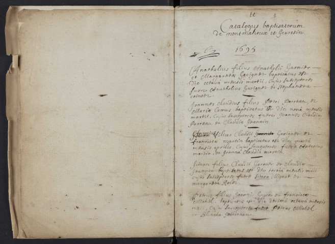 B 1695-1708