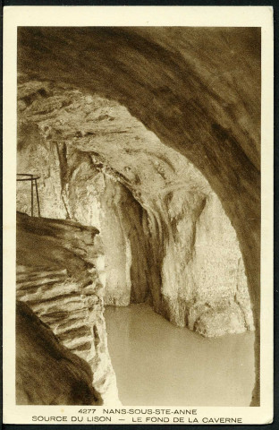 Le fond de la caverne