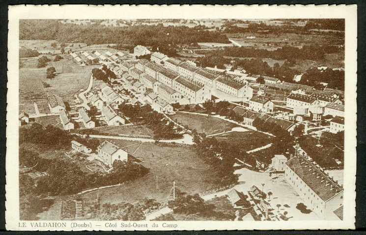 Vue générale du camp