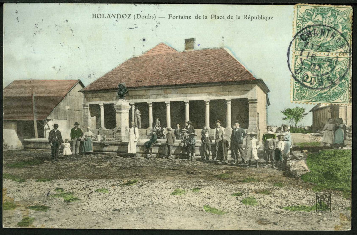 Fontaine de la place de la République