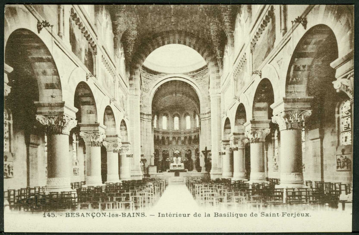 Basilique de Saint-Ferjeux, l'intérieur