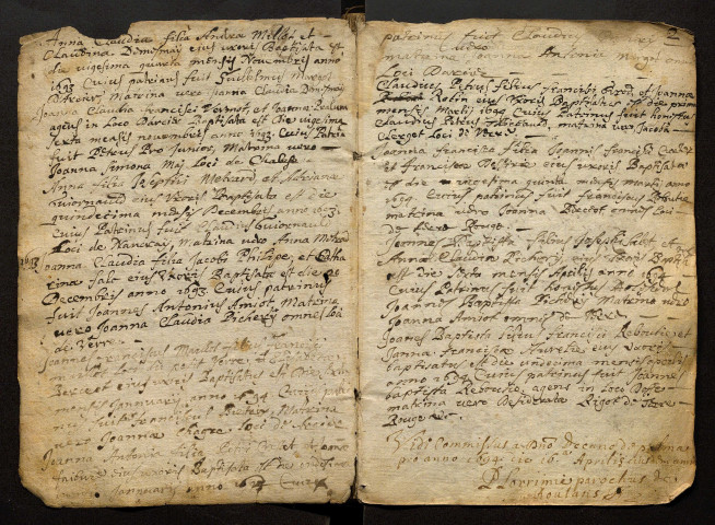 B 1693-1737