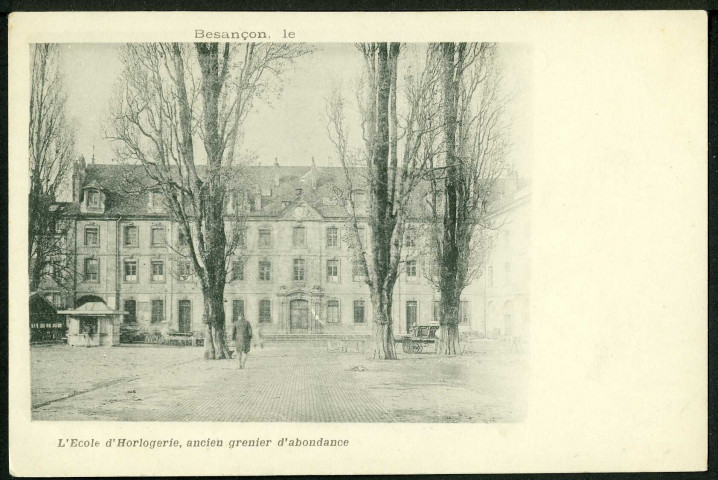 L'école d'horlogerie, ancien grenier d'abondance