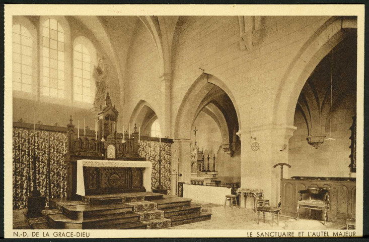 Vue de l'abbaye