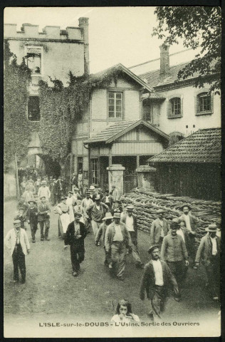 L'usine, sortie des ouvriers